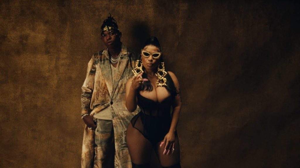 For the new video of “Love In The Way,” Nicki Minaj joins BLEU